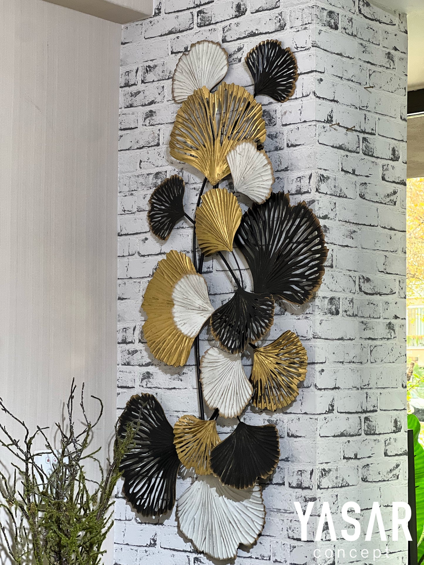 Ginkgo Metal Duvar Panosu