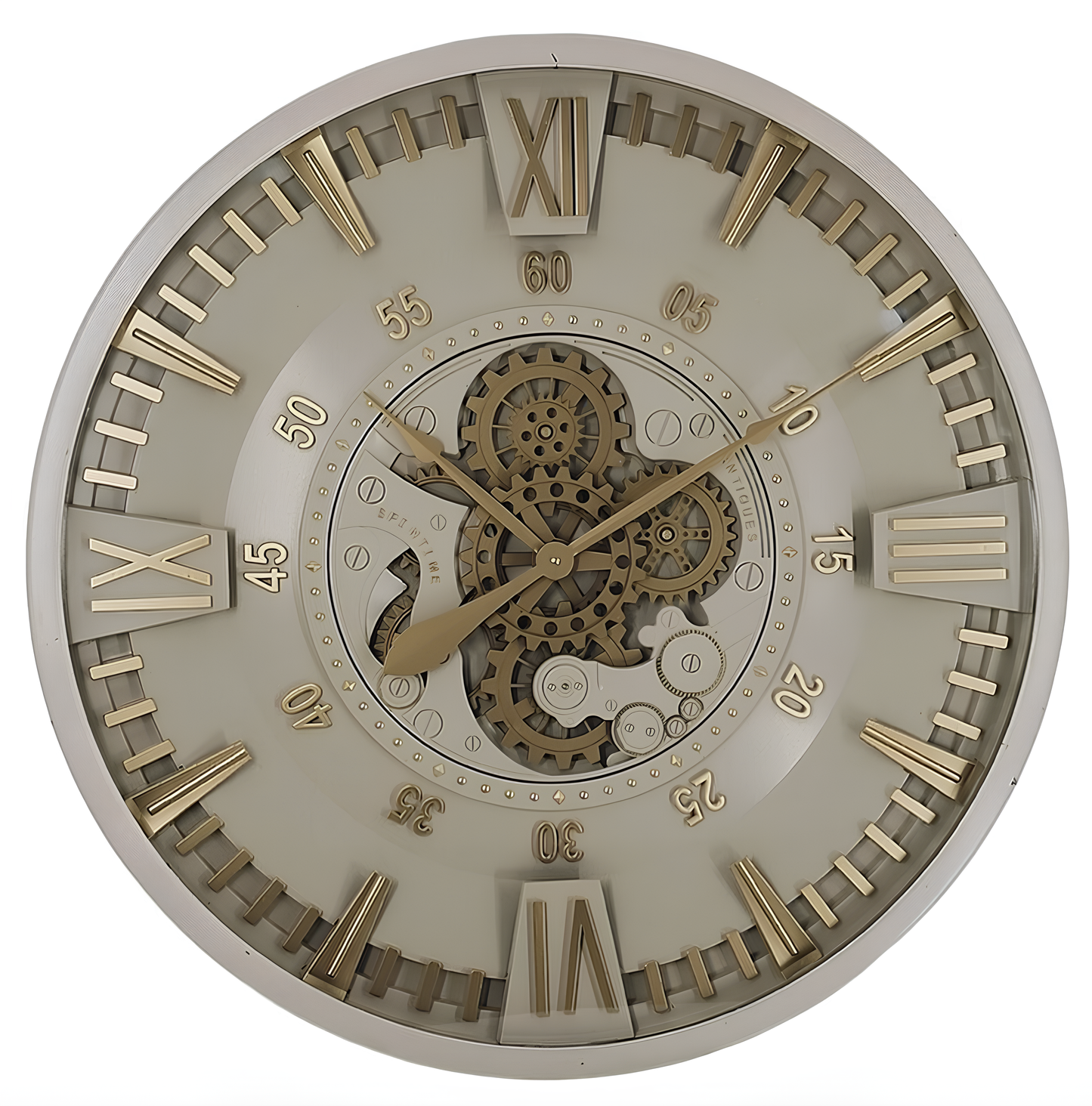 Chronosphere Metal Çarklı Duvar Saati 80 Cm