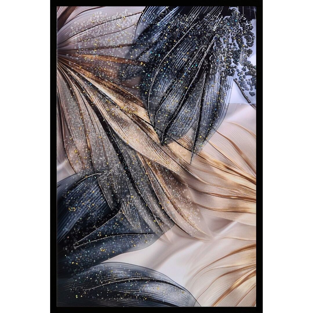 Arborina Kristal Epoksi Taşlı Reçine Tablo 85x125 Cm