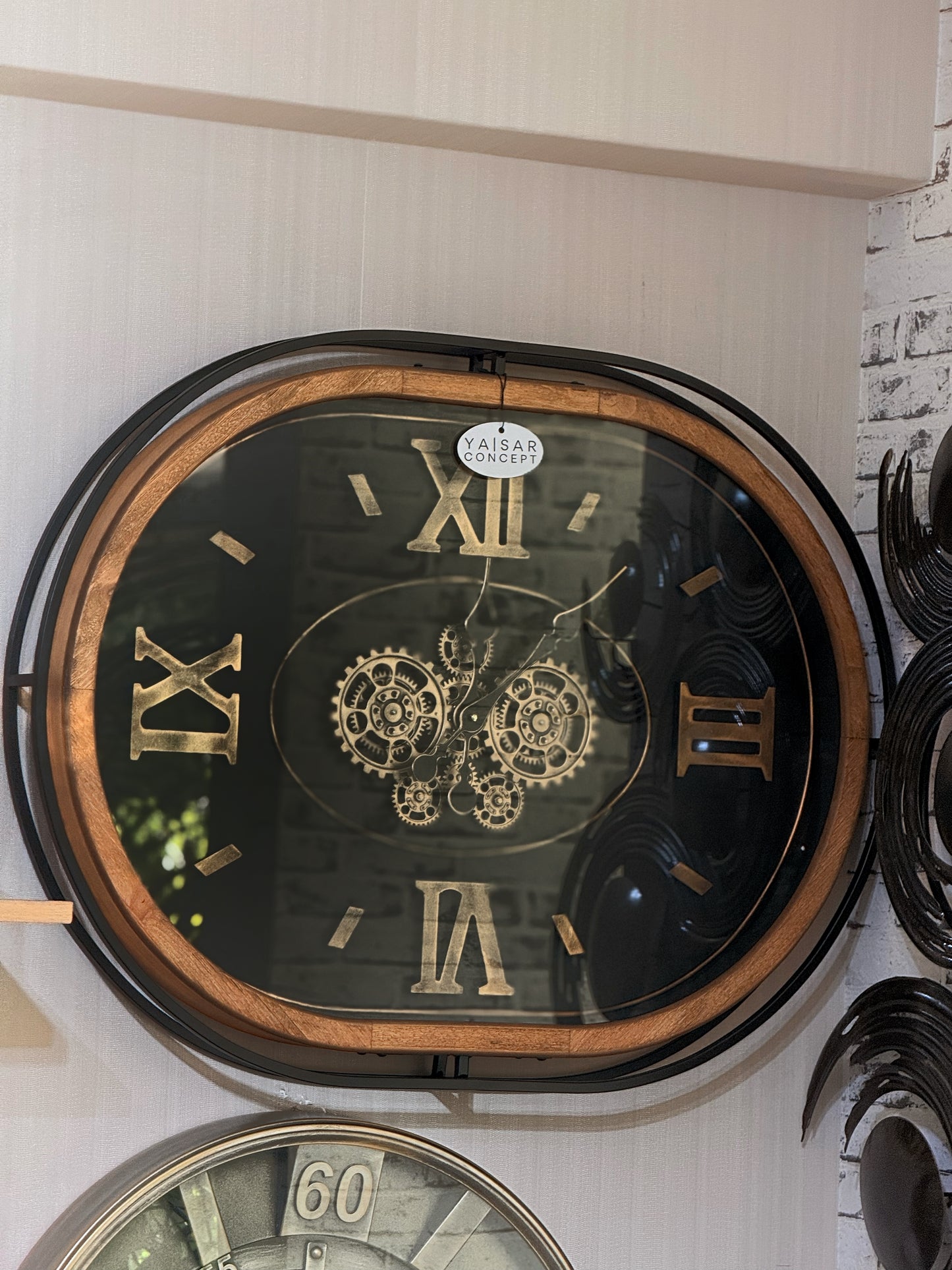 Lentis Çarklı Duvar Saati 66x86 Cm