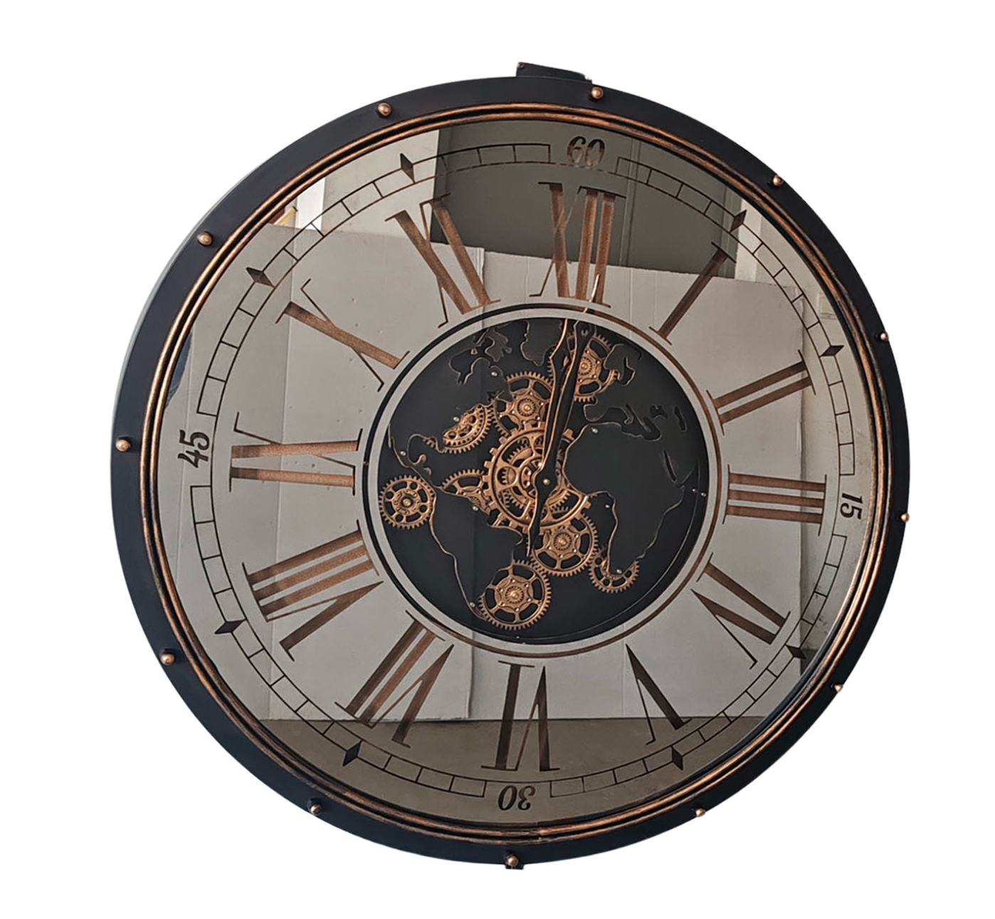 Nomalux LEDLİ Çarklı Duvar Saati 80 Cm