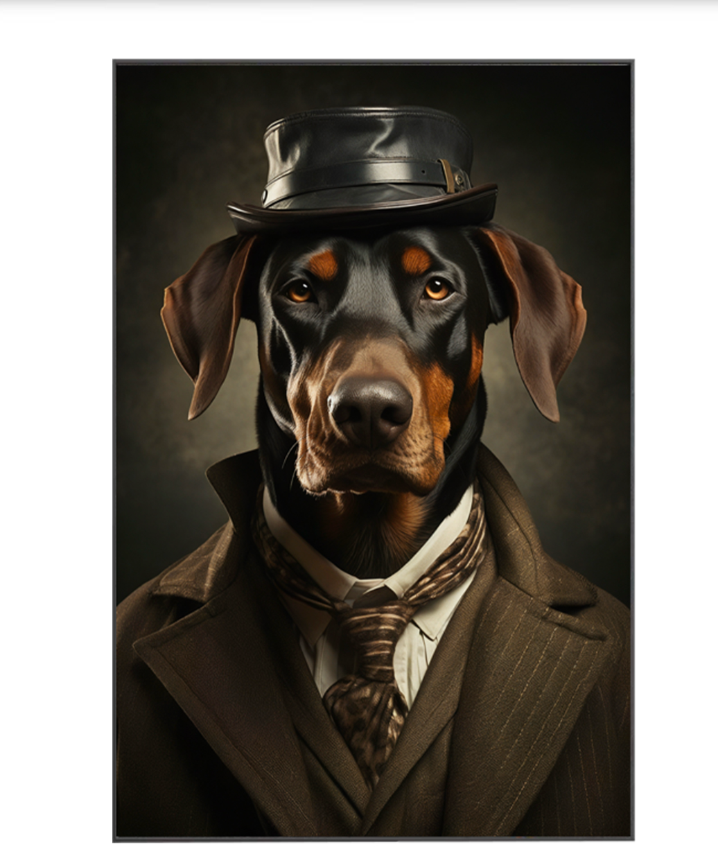 The Dogfather Köpek Reçine Tablo