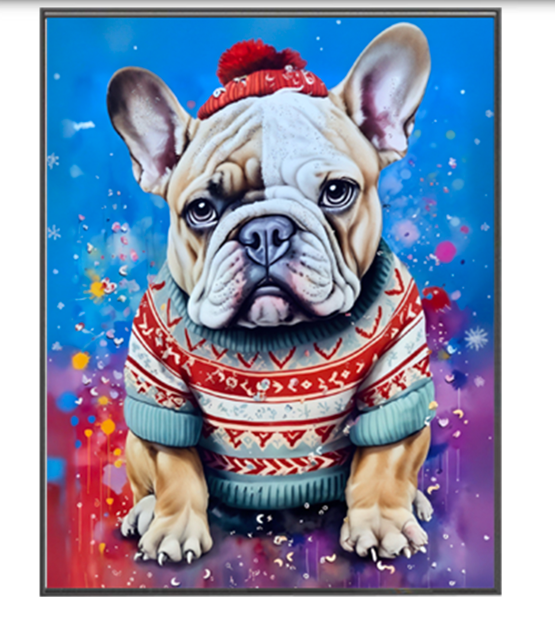 Snugpug Köpek Reçine Tablo