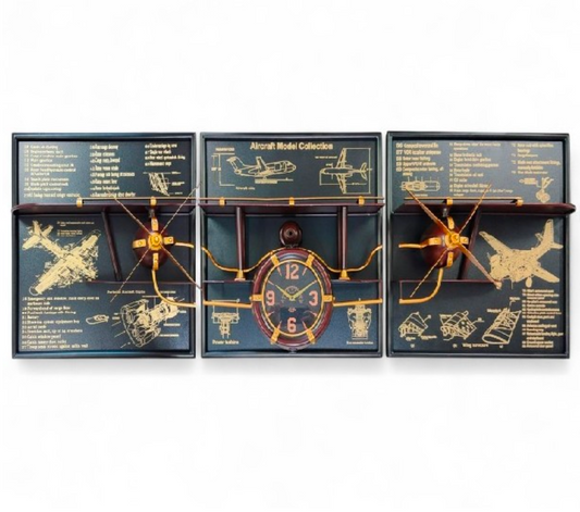 Navigator Metal Duvar Saati Tablo 65x175 Cm