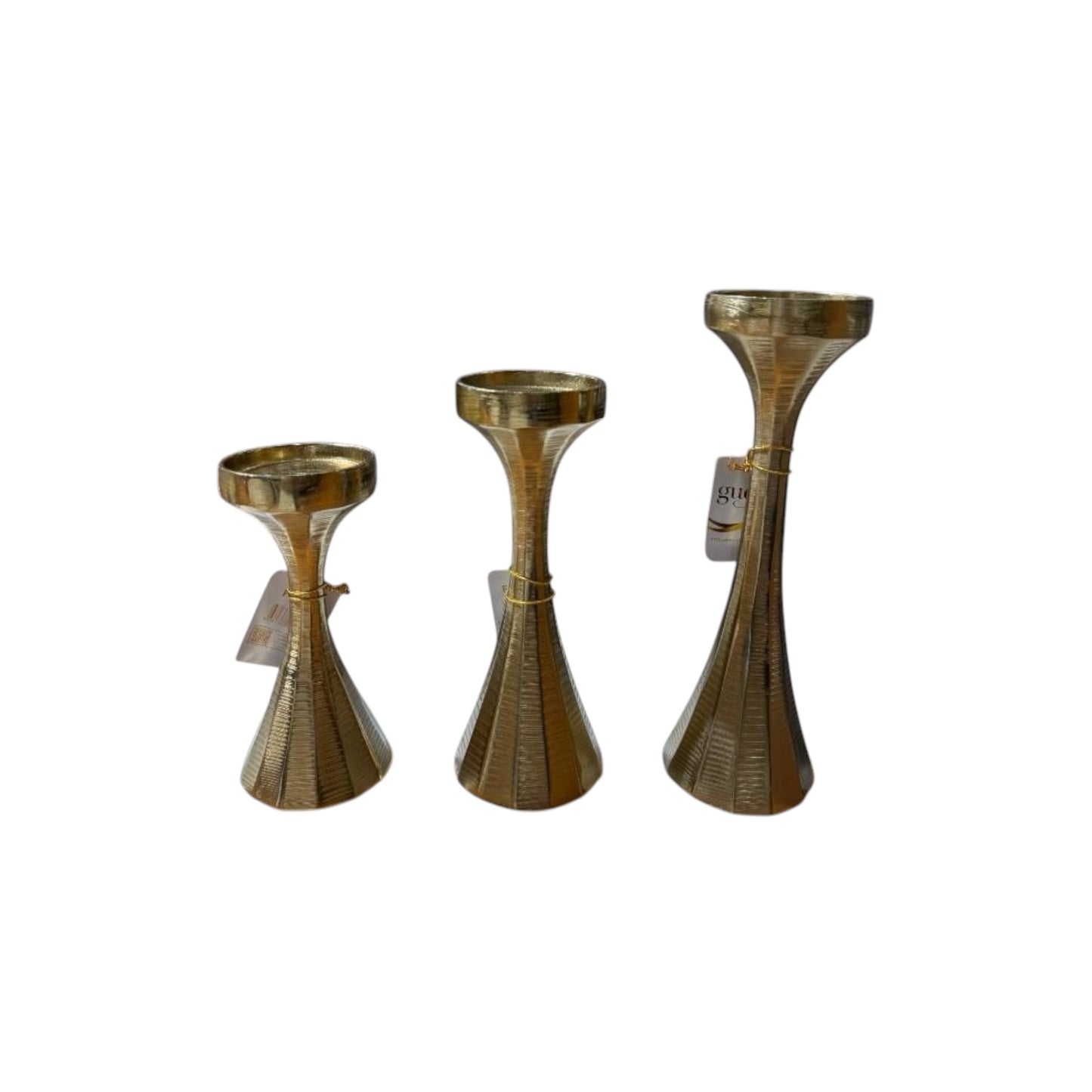 Stellara Metal Mumluk Set Gold