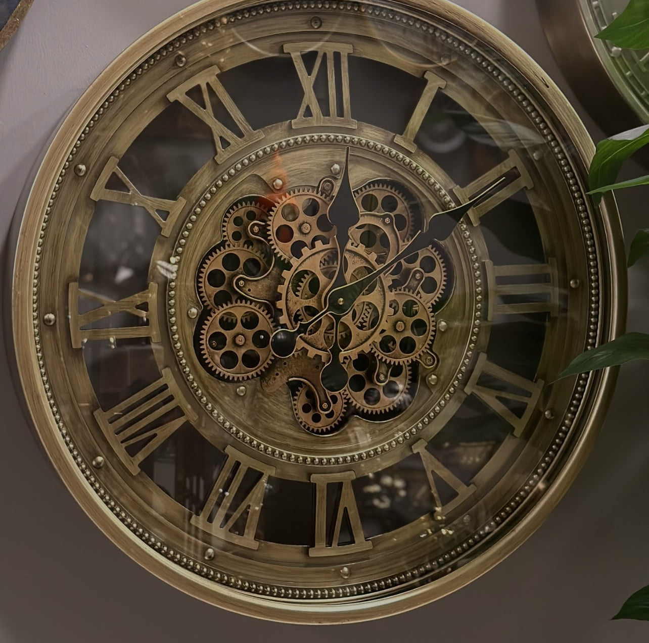 Orbis Metal Çarklı Duvar Saati 60 Cm