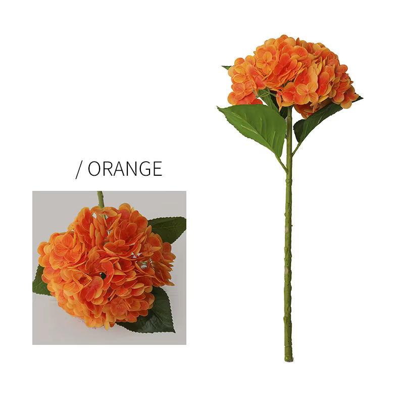 Yapay Islak Dokulu Ortanca Turuncu