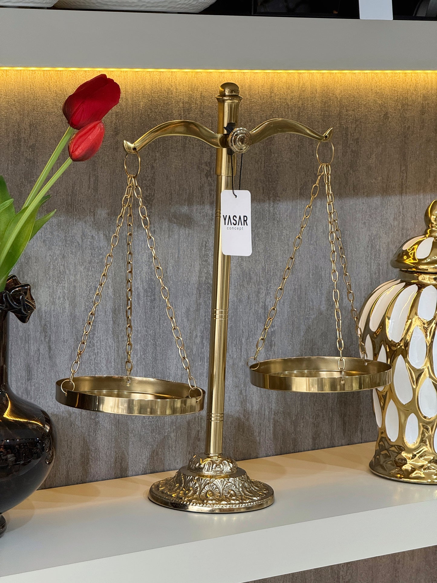 Justitia Adalet Terazisi 25x46 Cm