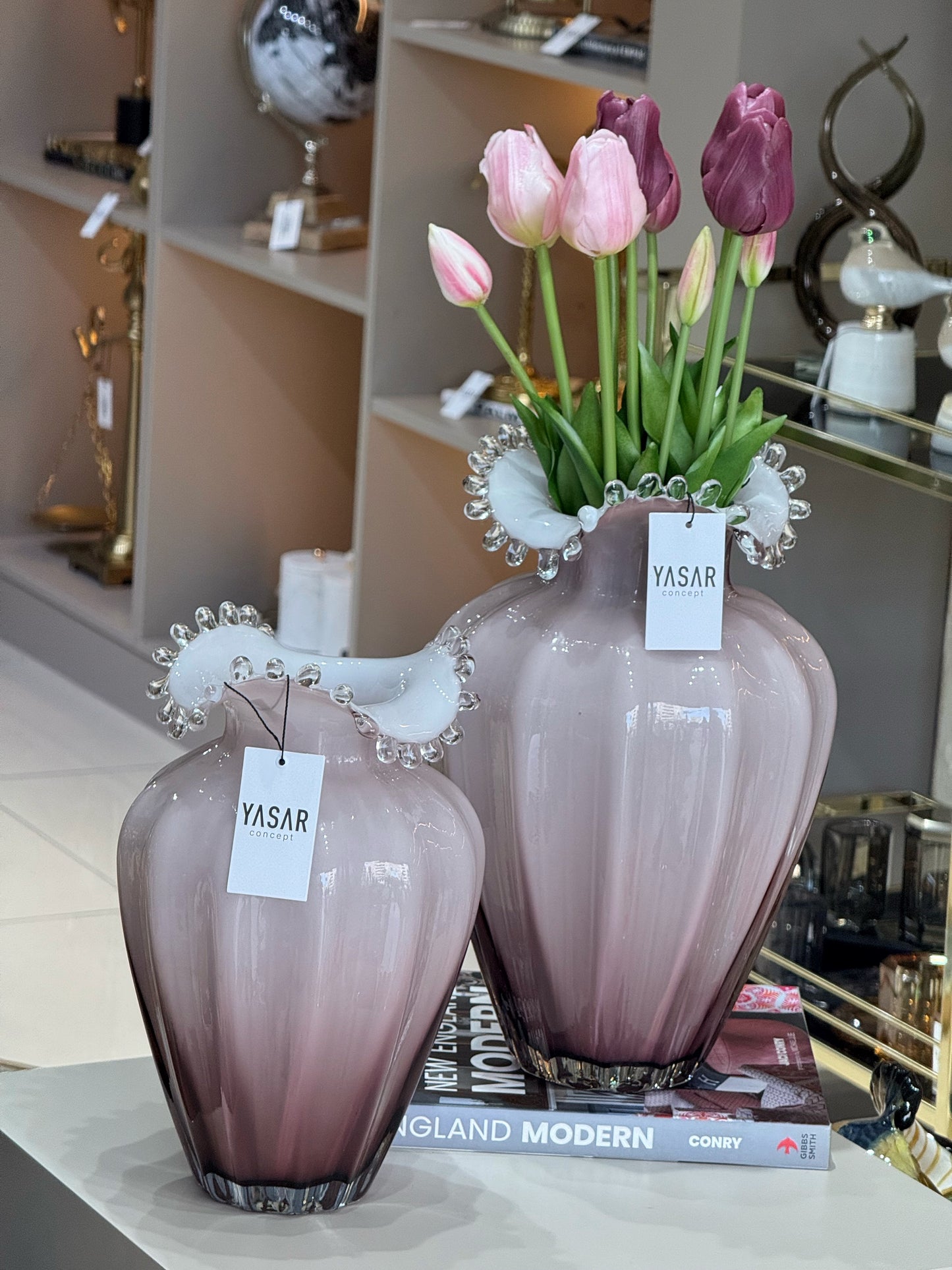 Pudrativa Cam Vazo Set