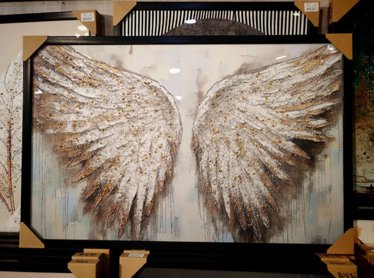 Wings of Grace Kristal Epoksi Taşlı Reçine Tablo