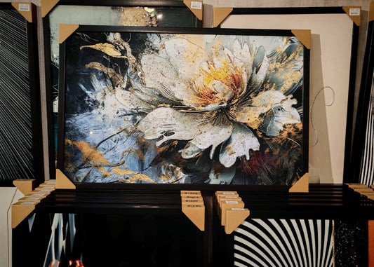 Blossom Eruption Kristal Epoksi Taşlı Reçine Tablo