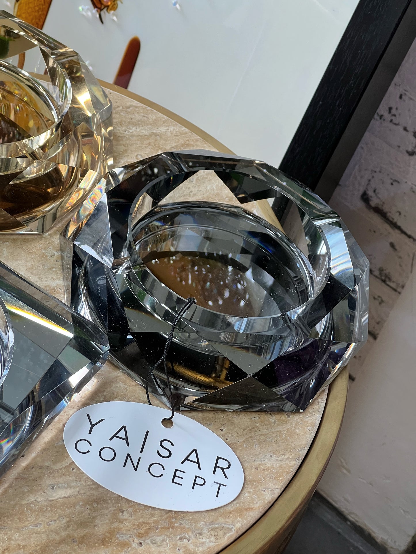 Mario Kristal Kül Tablası Küllük Füme