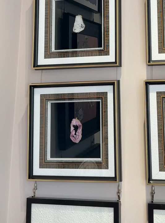 Virestone Doğal Taşlı Tablo-I (Ametist)