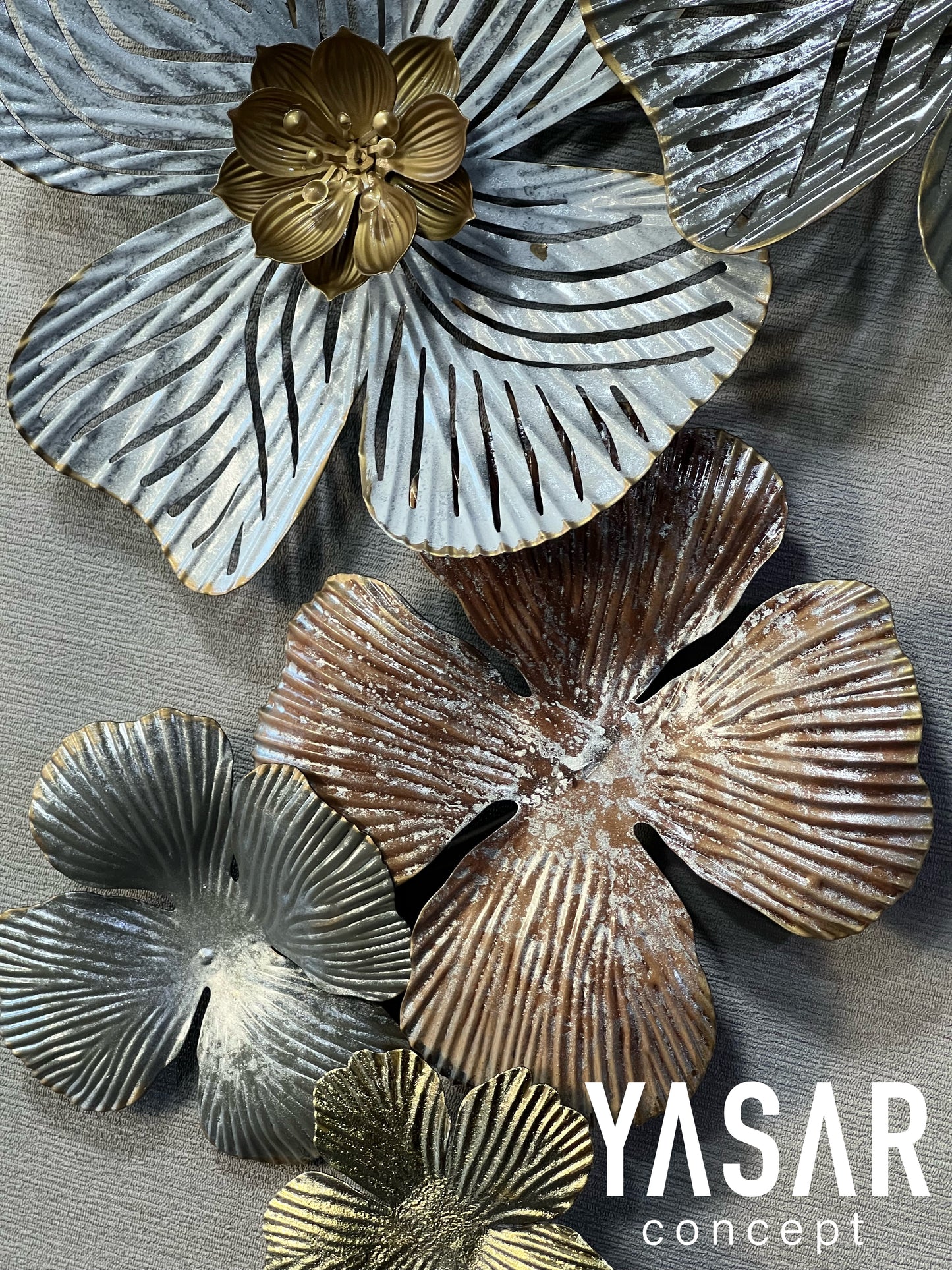 Florustic Metal Duvar Panosu 50x95 Cm