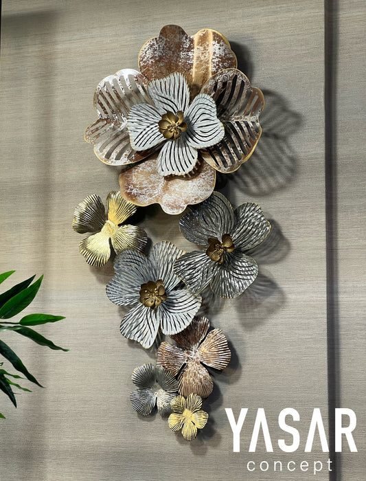 Florustic Metal Duvar Panosu 50x95 Cm