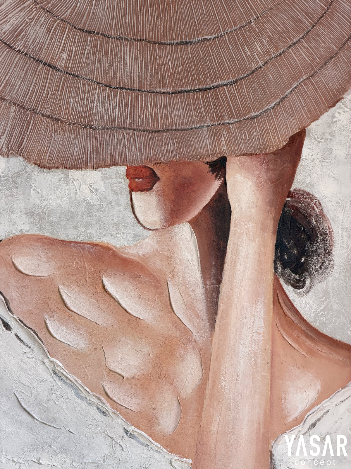 Solenne Dokulu Tablo 80x120 Cm