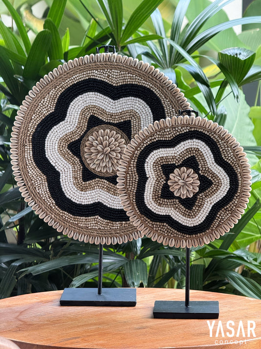 2'Li Solenne Dekoratif Disk Obje Duvar Dekoru