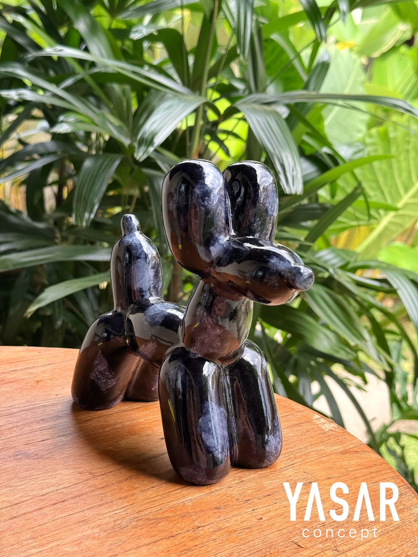 Balloon Dog, Balon Köpek Marble Siyah