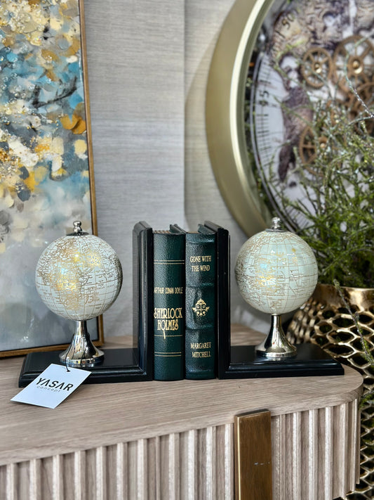 Novaglobe Dünya Küre Kitap Tutucu