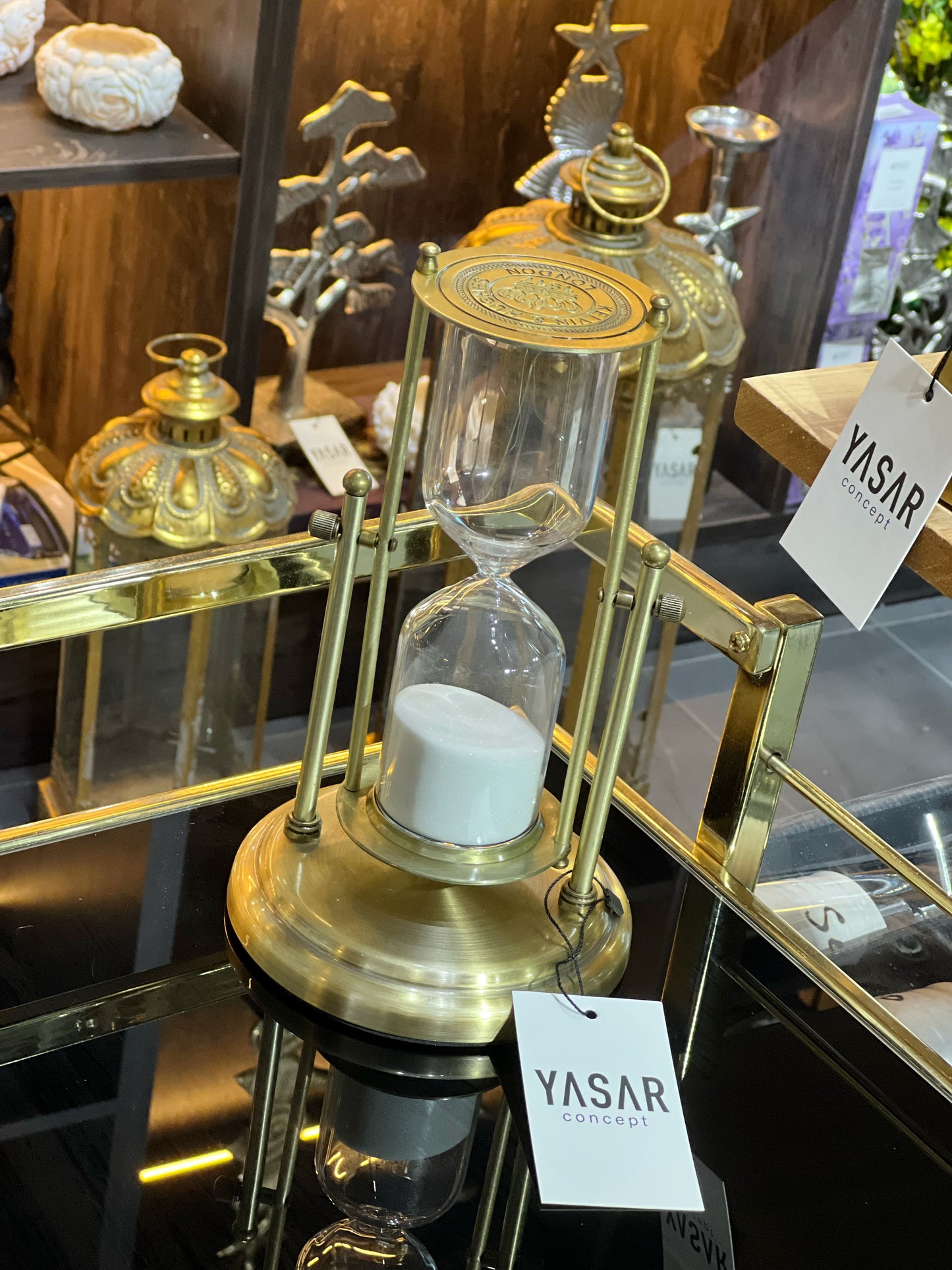 Kevin Pirinç Kum Saati 24 Cm