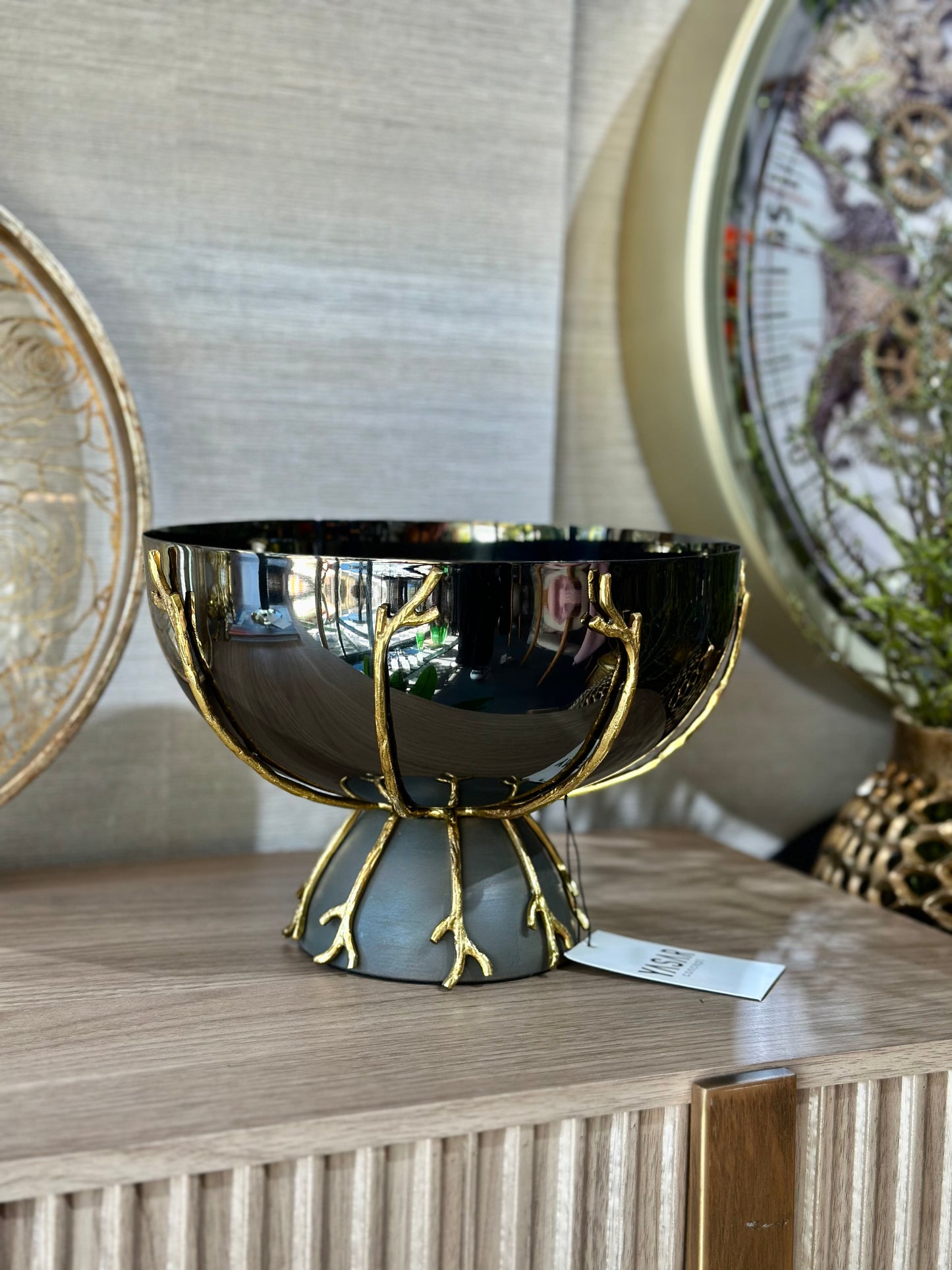 Reefine Dekoratif Metal Kase Meyvelik