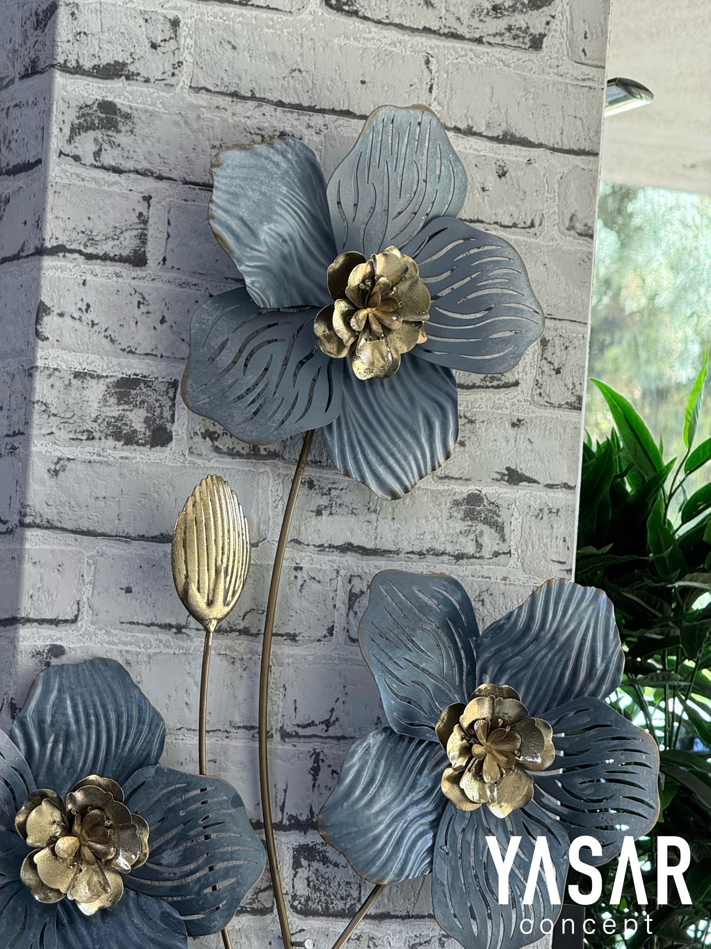 Rosmetria Metal Duvar Panosu 47x88 Cm
