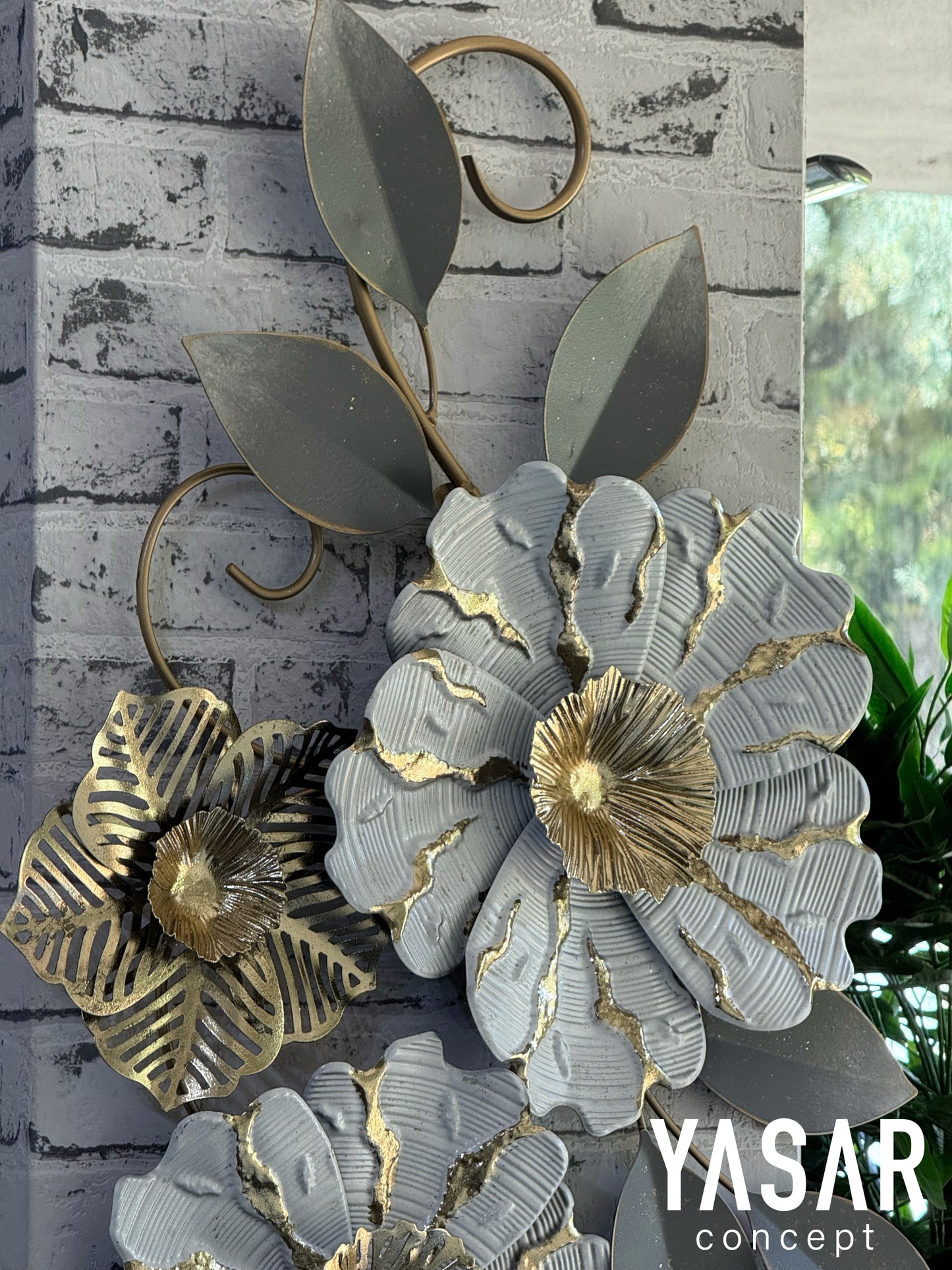 Rosveria Metal Duvar Panosu 50x87 Cm