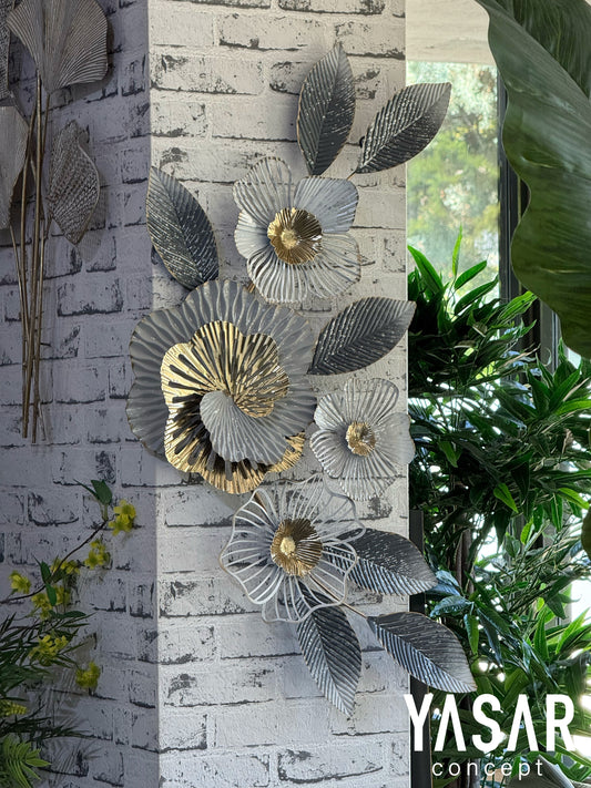 Floressia Metal Duvar Panosu 55x85 Cm