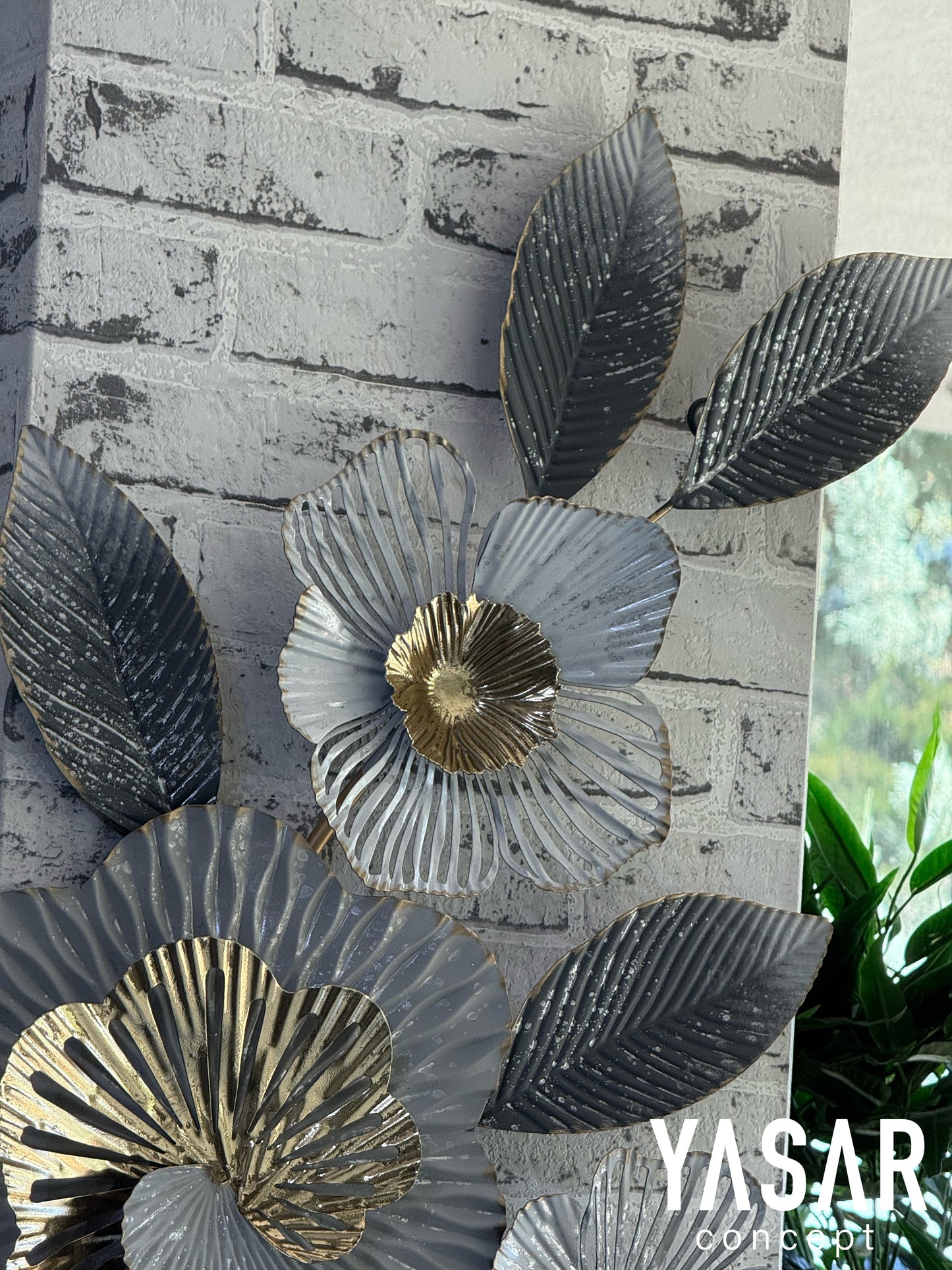 Floressia Metal Duvar Panosu 55x85 Cm