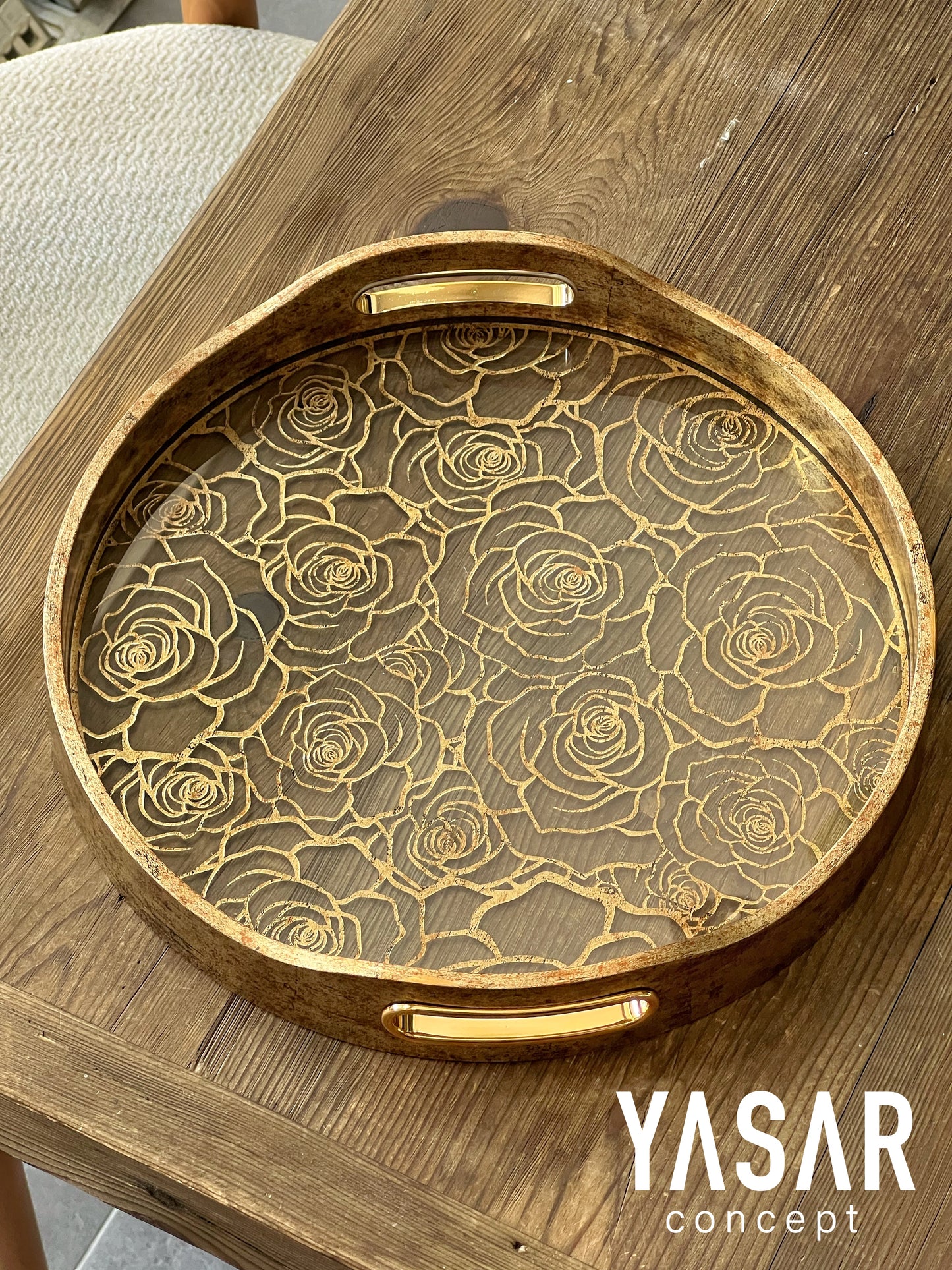 Florabel Dekoratif Tepsi 32 Cm