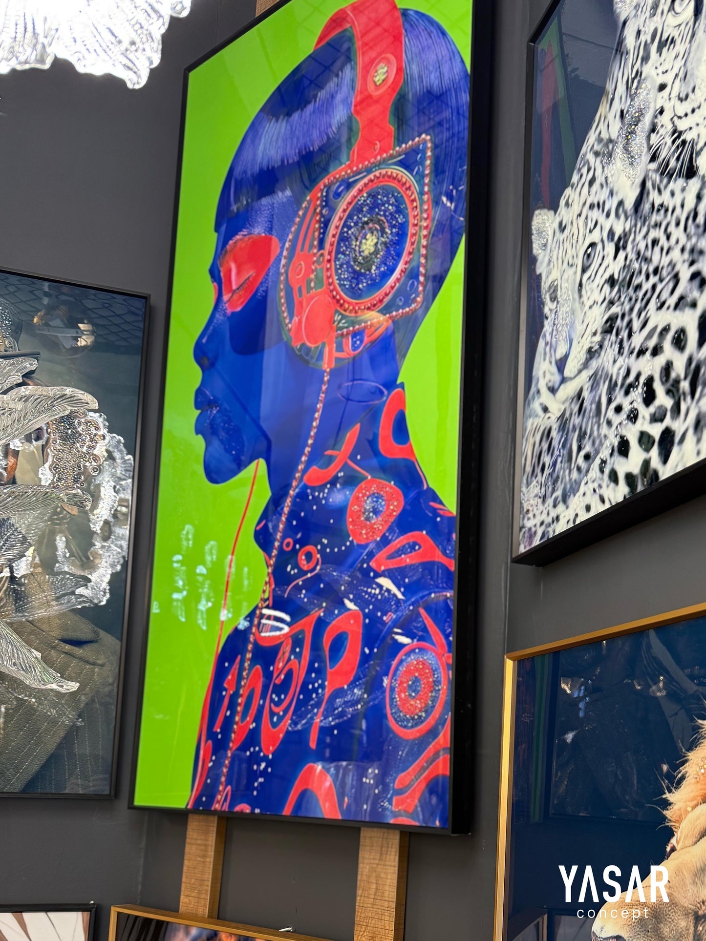 Soundroots Kadın Reçine Tablo