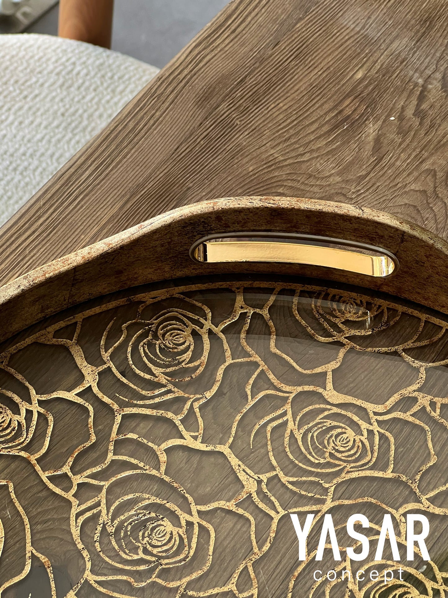 Florabel Dekoratif Tepsi 35 Cm