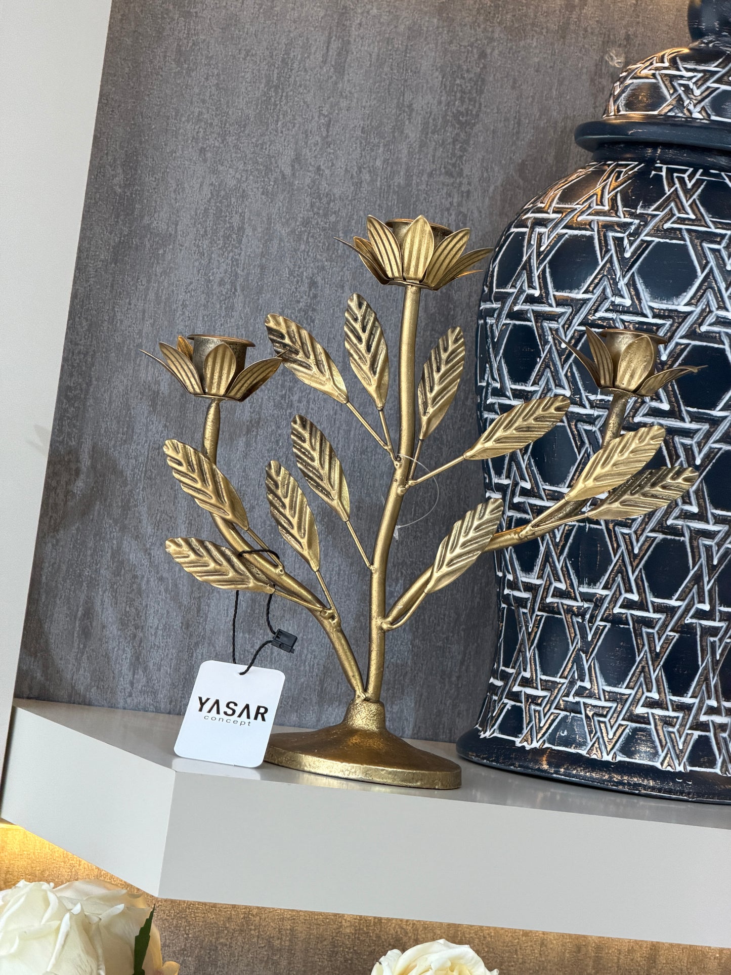 Filiora Metal Mumluk 23x25 Cm