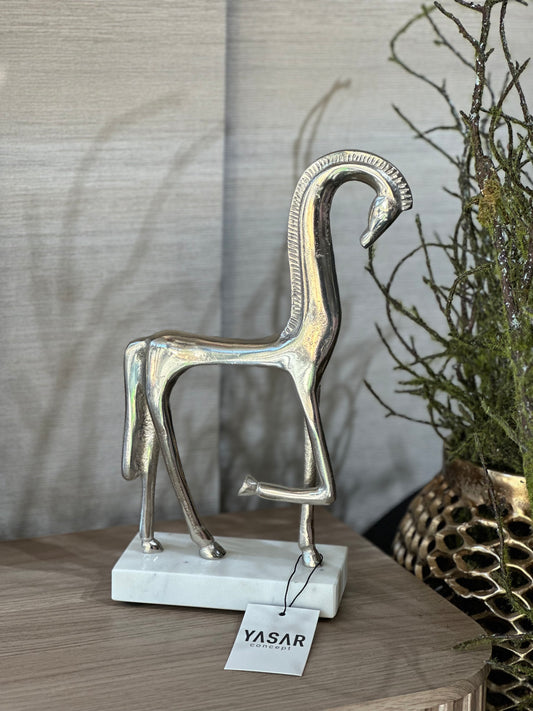 Trovasis Metal Dekoratif At Obje Gümüş