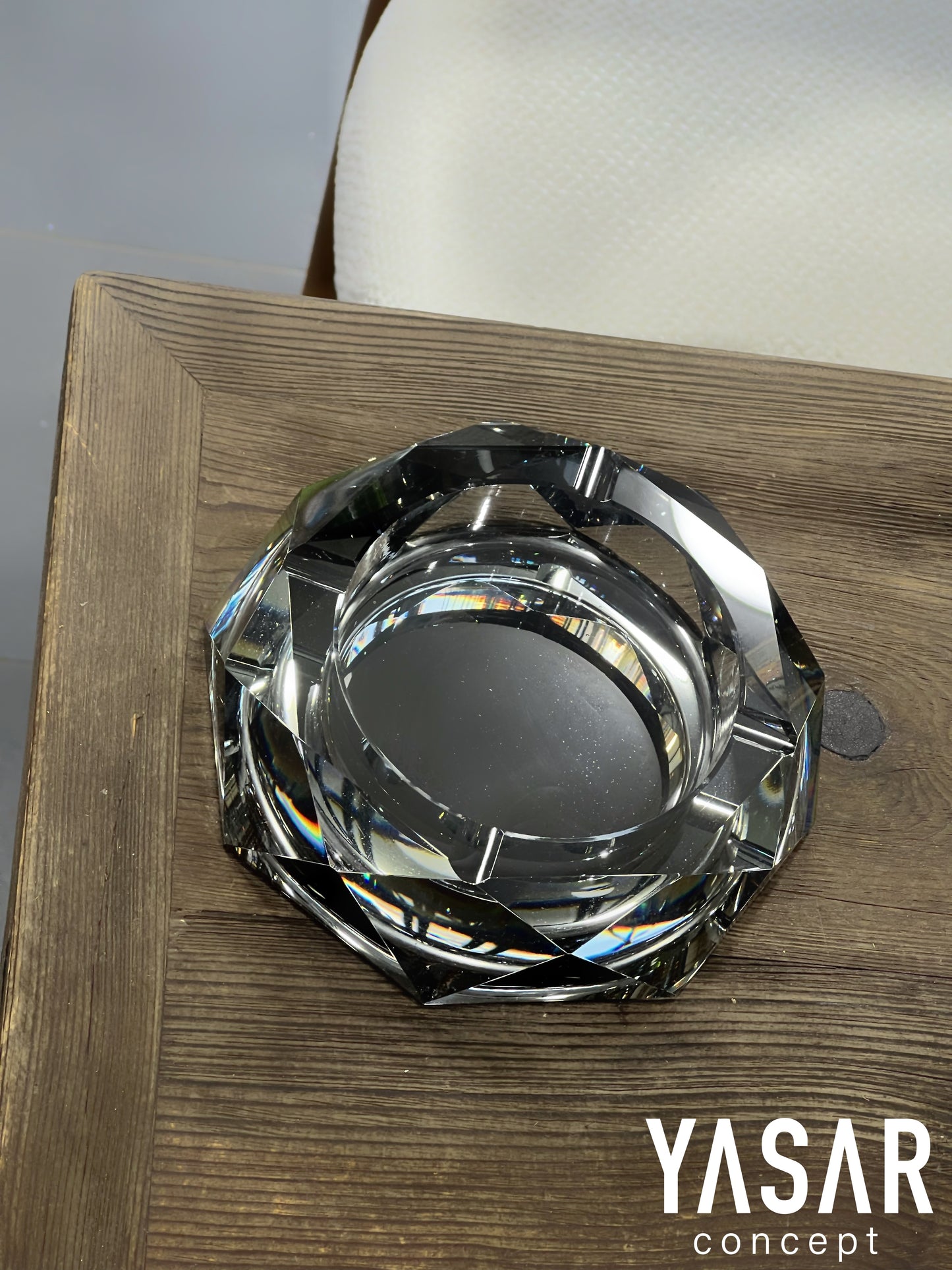 Mario Kristal Kül Tablası Küllük Füme