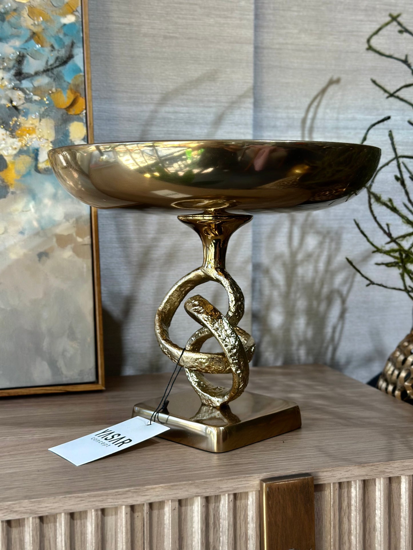 Twyra Metal Dekoratif Kase Meyvelik