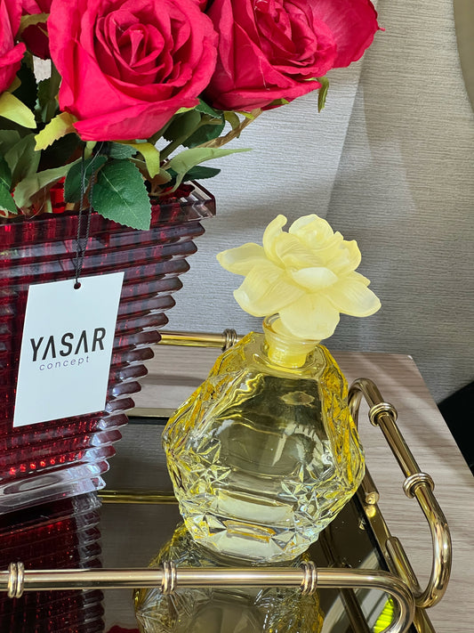 Vessaro Kristal Kapaklı Cam Karaf Şişe