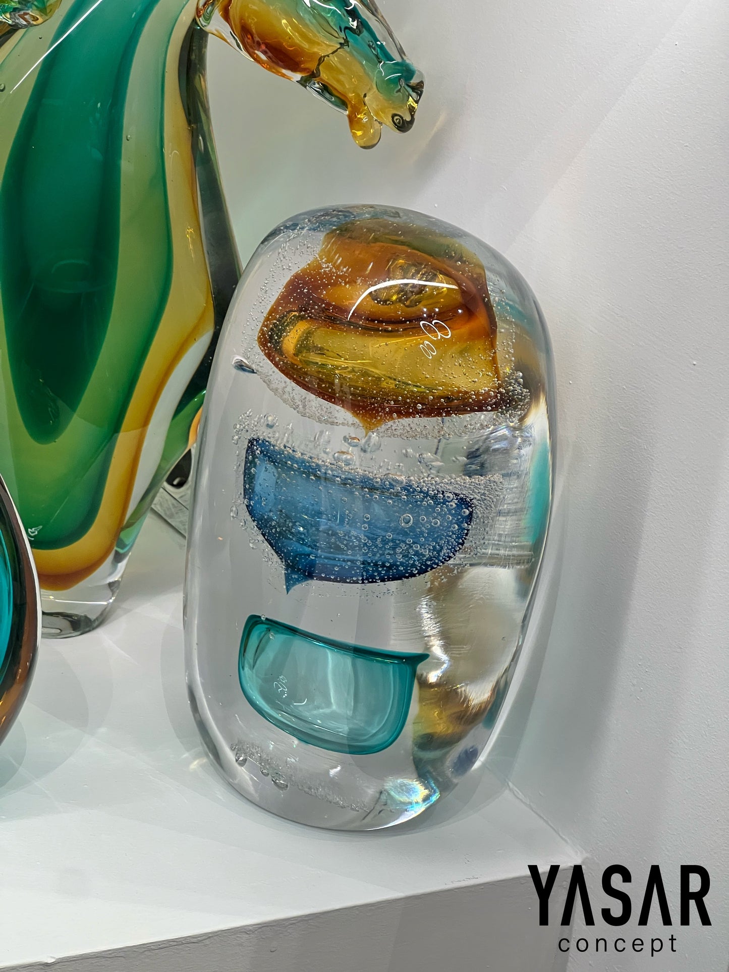 Luzora Renkli Cam Obje