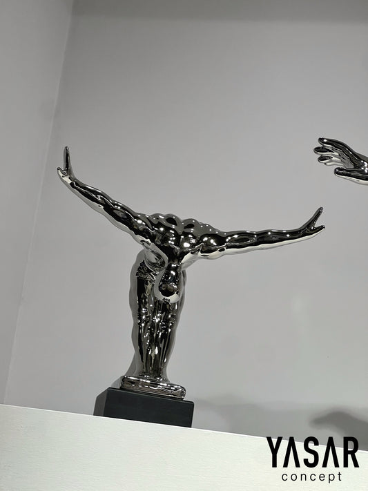 Athlea Seramik Sporcu Dekoratif Obje