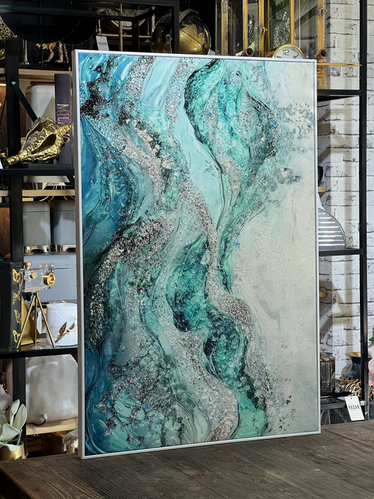 Resinelle Kristal Epoksi Taşlı Reçine Tablo