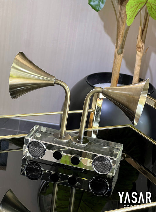 Chromaudio Kristal Radyo Dekoratif Obje