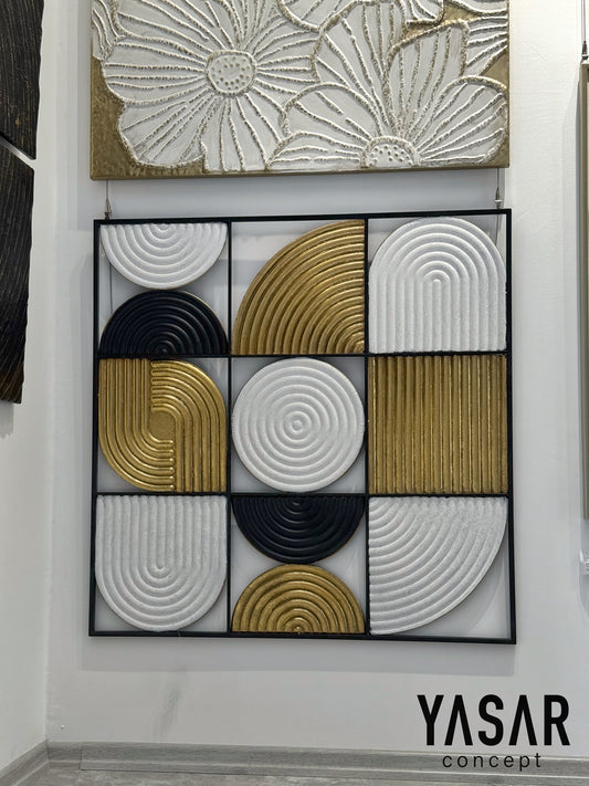 Oxyna Metal Duvar Panosu Tablosu