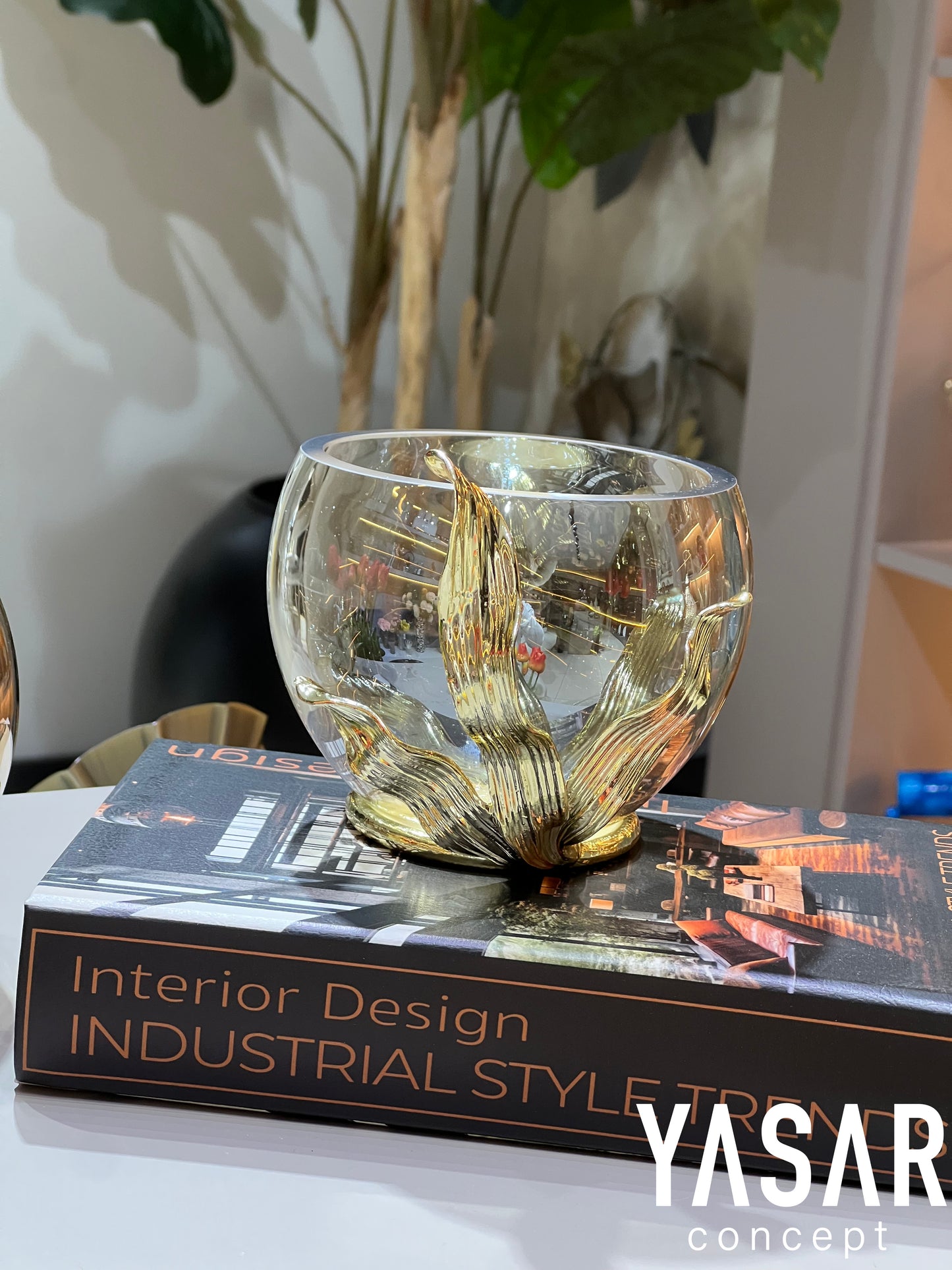 Feuillique Metal Cam Mumluk Çerezlik