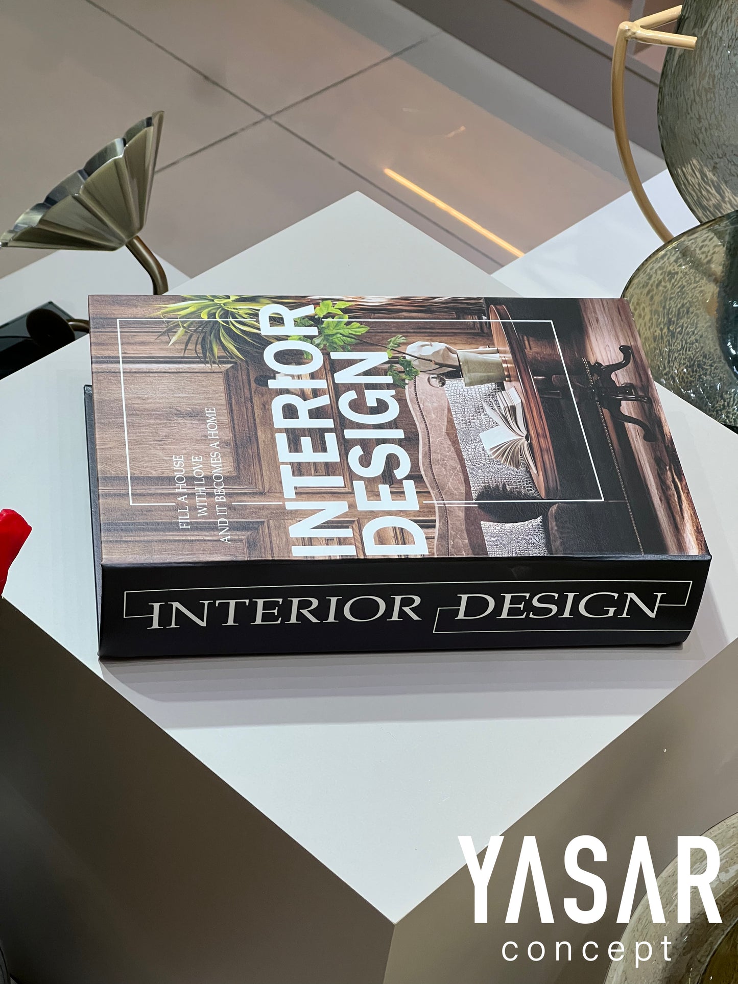 İnterior Design Kitap Kutu 21x30 Cm