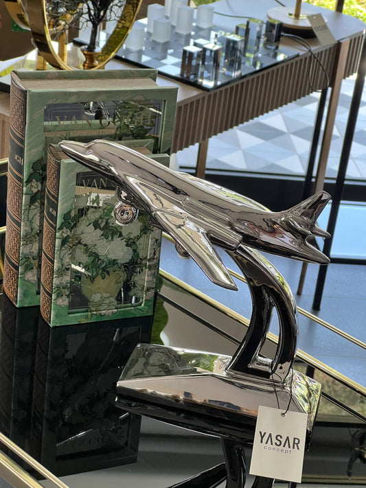 Airion Seramik Dekoratif Uçak Dekor