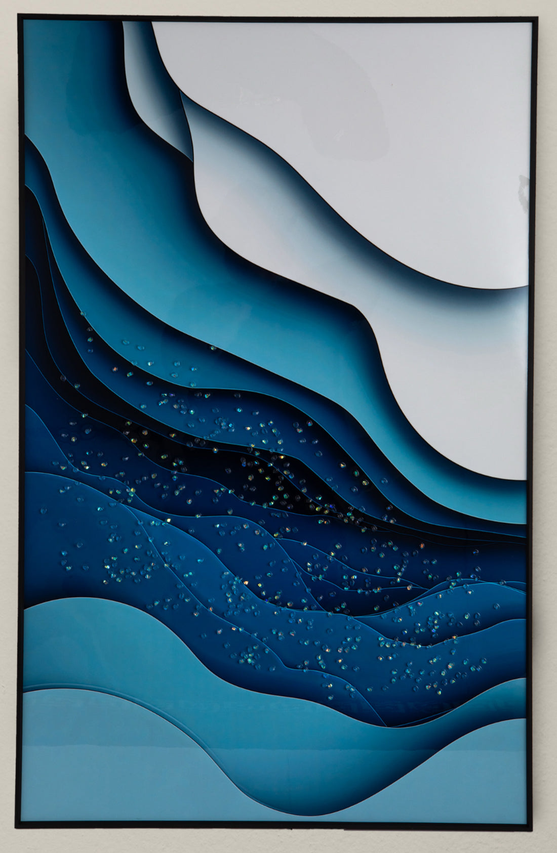 Sapphora Kristal Epoksi Taşlı Reçine Tablo