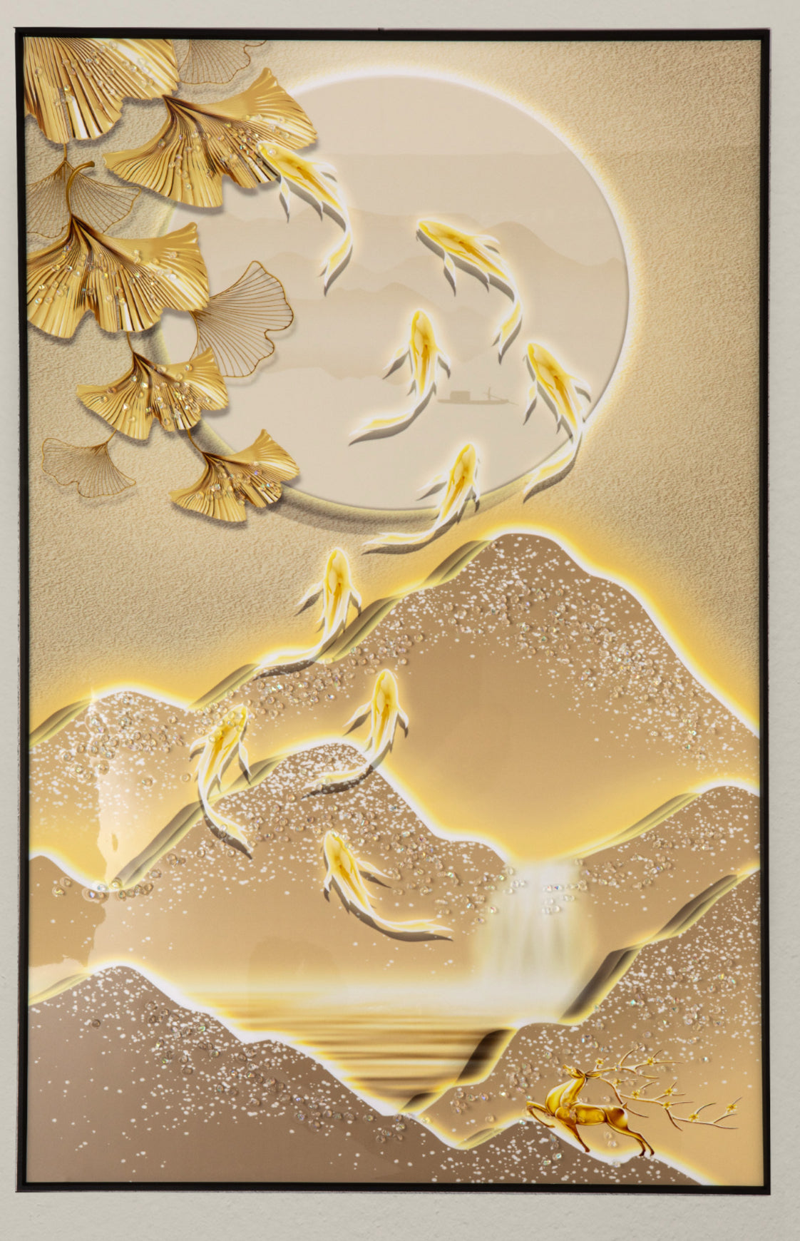 Silunara Kristal Epoksi Taşlı Reçine Tablo