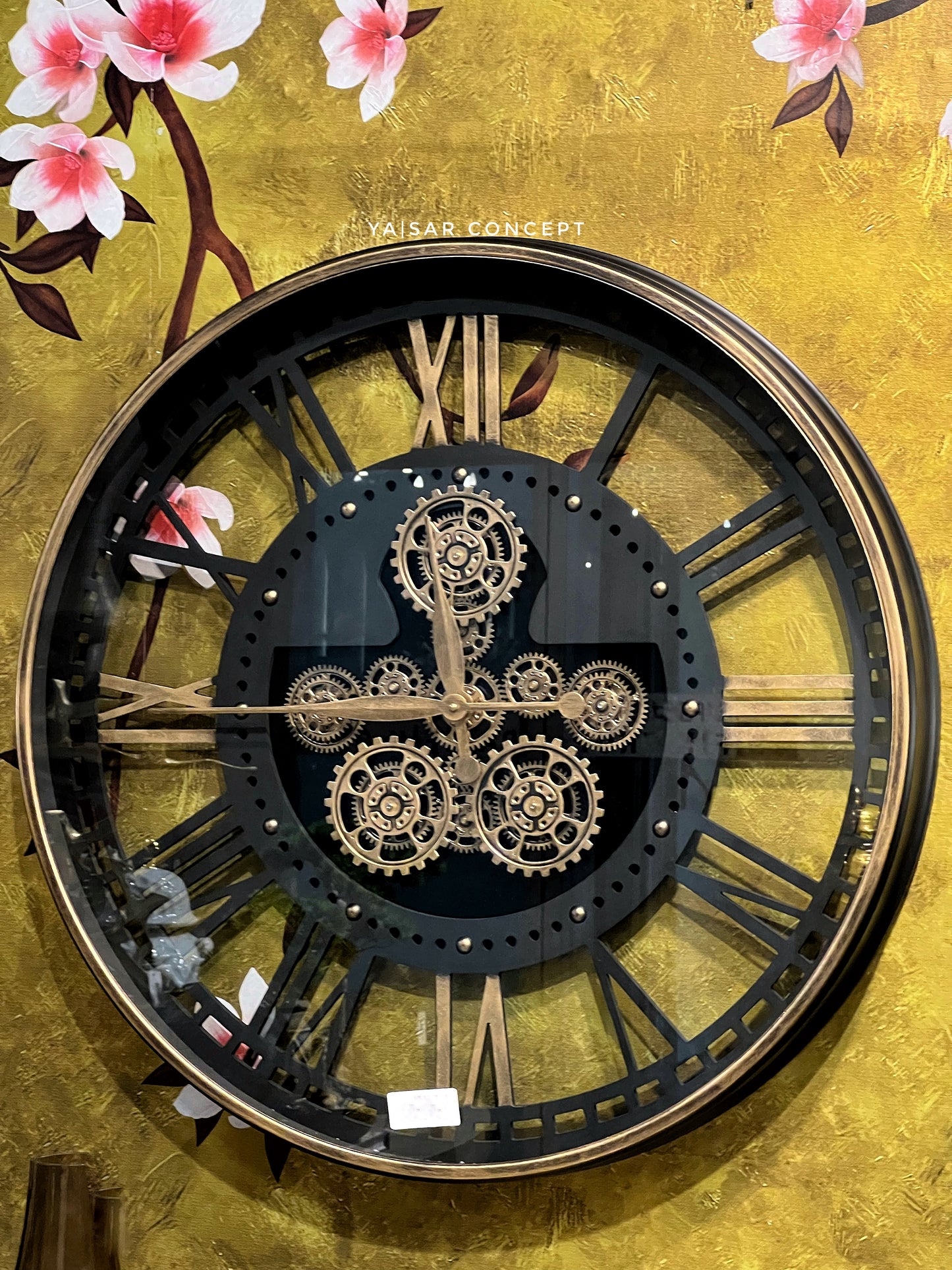 Tom Çarklı Duvar Saati 80 Cm