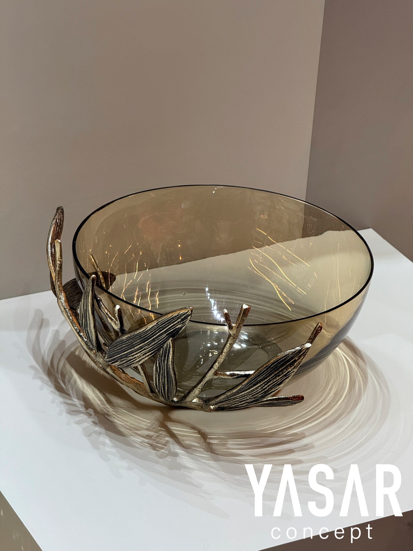 Palmaris Pirinç Cam Kase