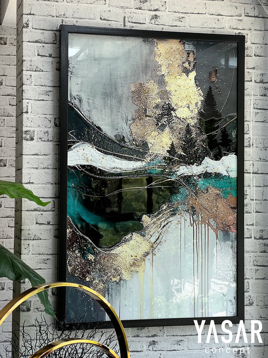 Aqualinor Kristal Epoksi Taşlı Reçine Tablo